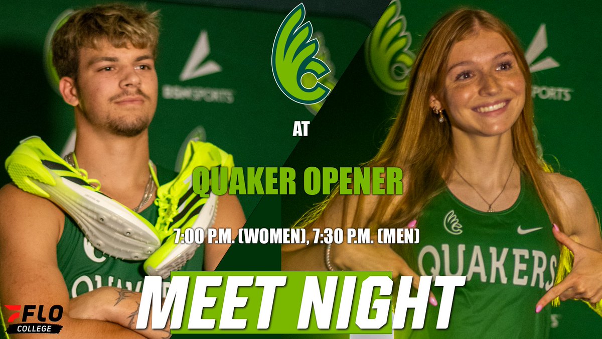 DubCQuakers's tweet photo. The Quakers men's and women's cross country begins their season at home in Wilmington tonight for the Quakers Opener! 

The women race at 7:00 P.M. and the men at 7:30 P.M. in pair of 2 mile races.

Follow along with the races below:

📊(LIVE RESULTS): https://t.co/FEBUCUk7z3 https://t.co/os8evvvxcp