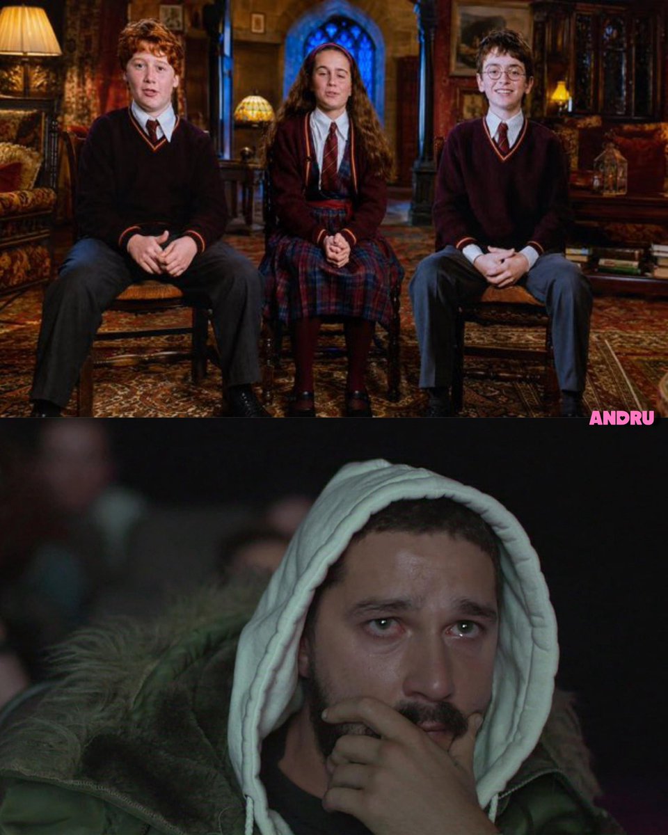 andrugeek's tweet photo. ¡YA CRECIERON! ❤️ Tenemos el primer vistazo al rodaje de la segunda temporada de #HarryPotter y podemos ver que los pequeños protagonistas de Harry, Ron y Hermione ya crecieron con respecto a la primera temporada. https://t.co/f2KaVmIdhk
