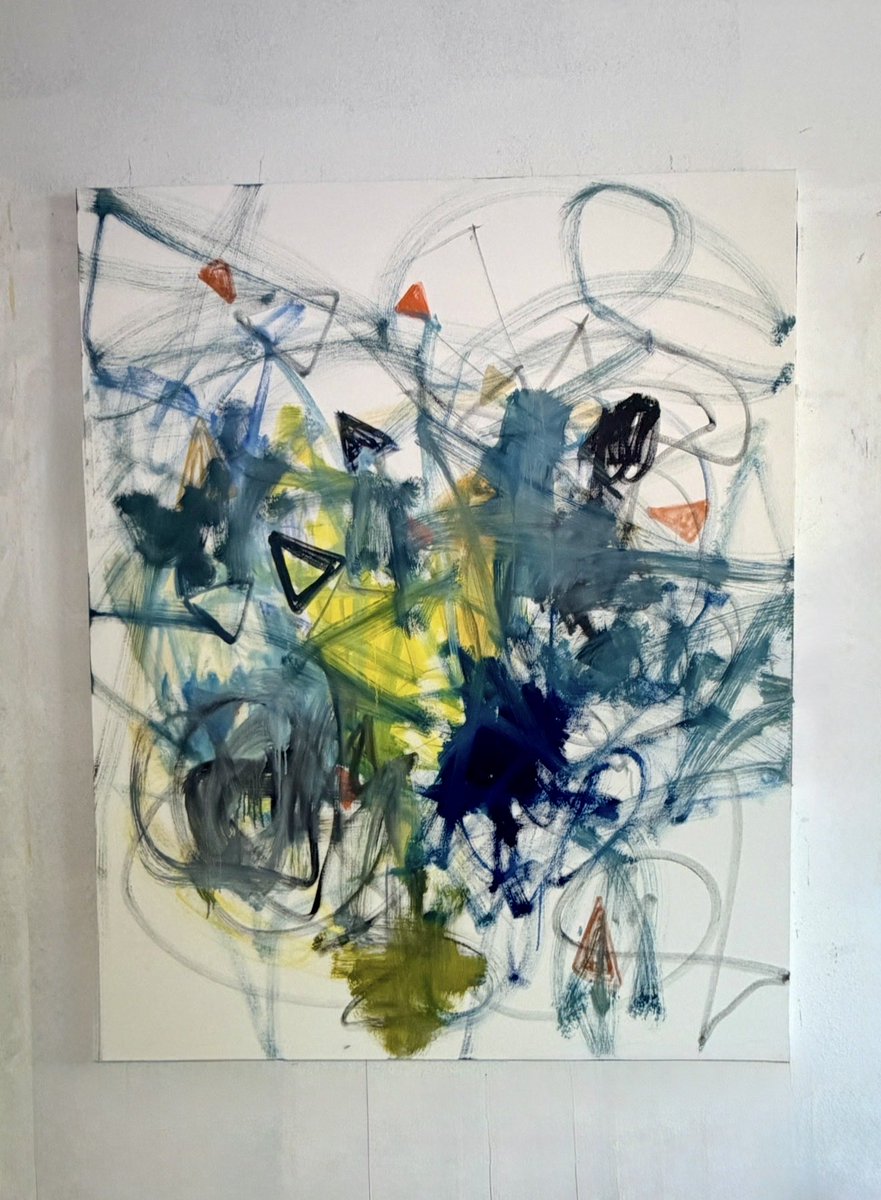 tjohnsenart's tweet photo. @wisdomXplorer I felt my son’s spirit call to me from a painting I created.  I went and hugged the painting and cried.  I realized he is speaking to be through my art. 🙏 https://t.co/hGDXWTqjUD
