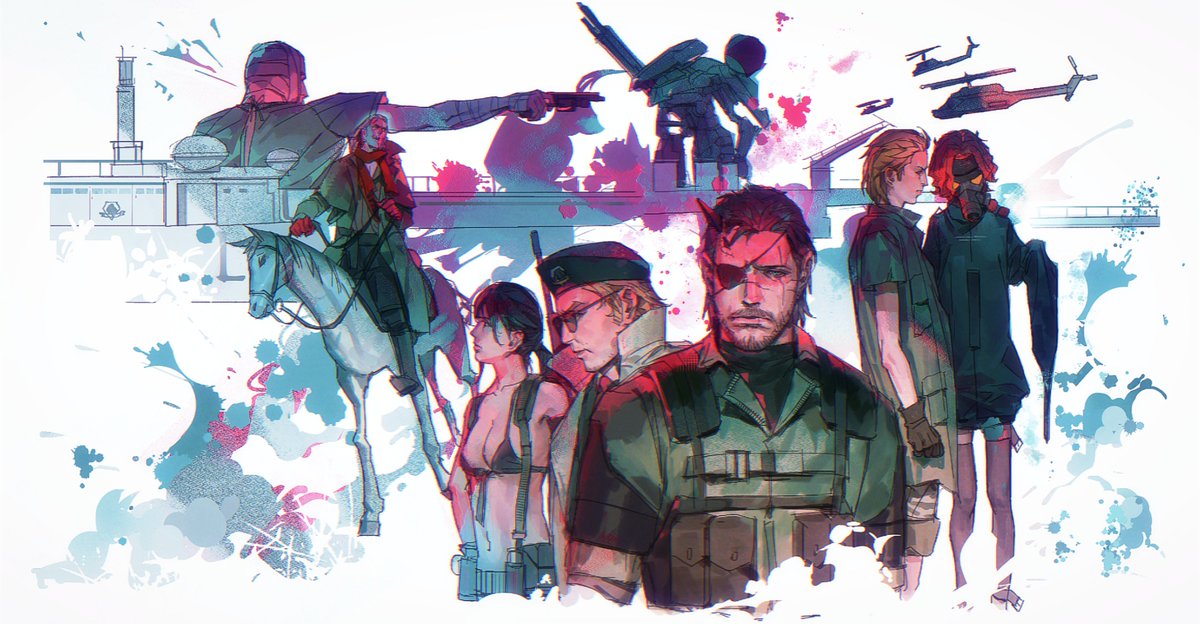 erhuazi917's tweet photo. #mgsv 周年快乐！ https://t.co/1Qy3U0iRnP