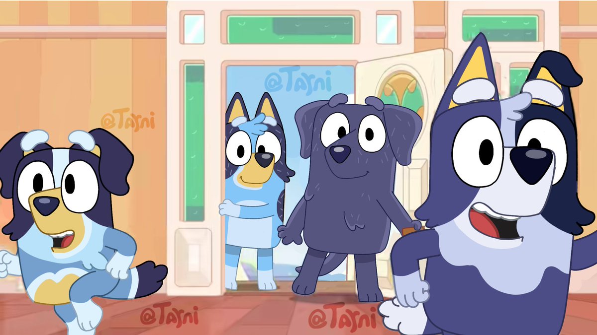 AnMu_Canvas's tweet photo. 新的开始
New beginning
#Bluey #Jean-Luc #blueyfanart https://t.co/MsxklAyabW