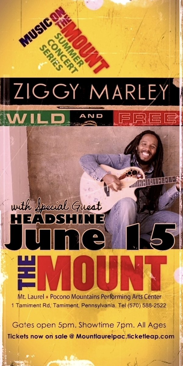 headshineband's tweet photo. Cool memories of Headshine opening for @ziggymarley 🎤🔥🎵❤️🎸🤙🏼 Just got asked to sing in Pennsylvania again and at a casino in Cali 🌲 If you’d like us to play an event, party, festival near you too, let me know 🥁 We’re looking to add more gigs to make traveling safe 🚌💨🔥✌🏼 https://t.co/oQD3jHtwVV