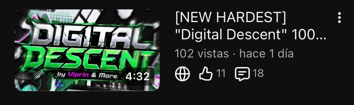 KrvyGD's tweet photo. 100 visitas en un día, muchas gracias <3 https://t.co/SGO9mxF7HP