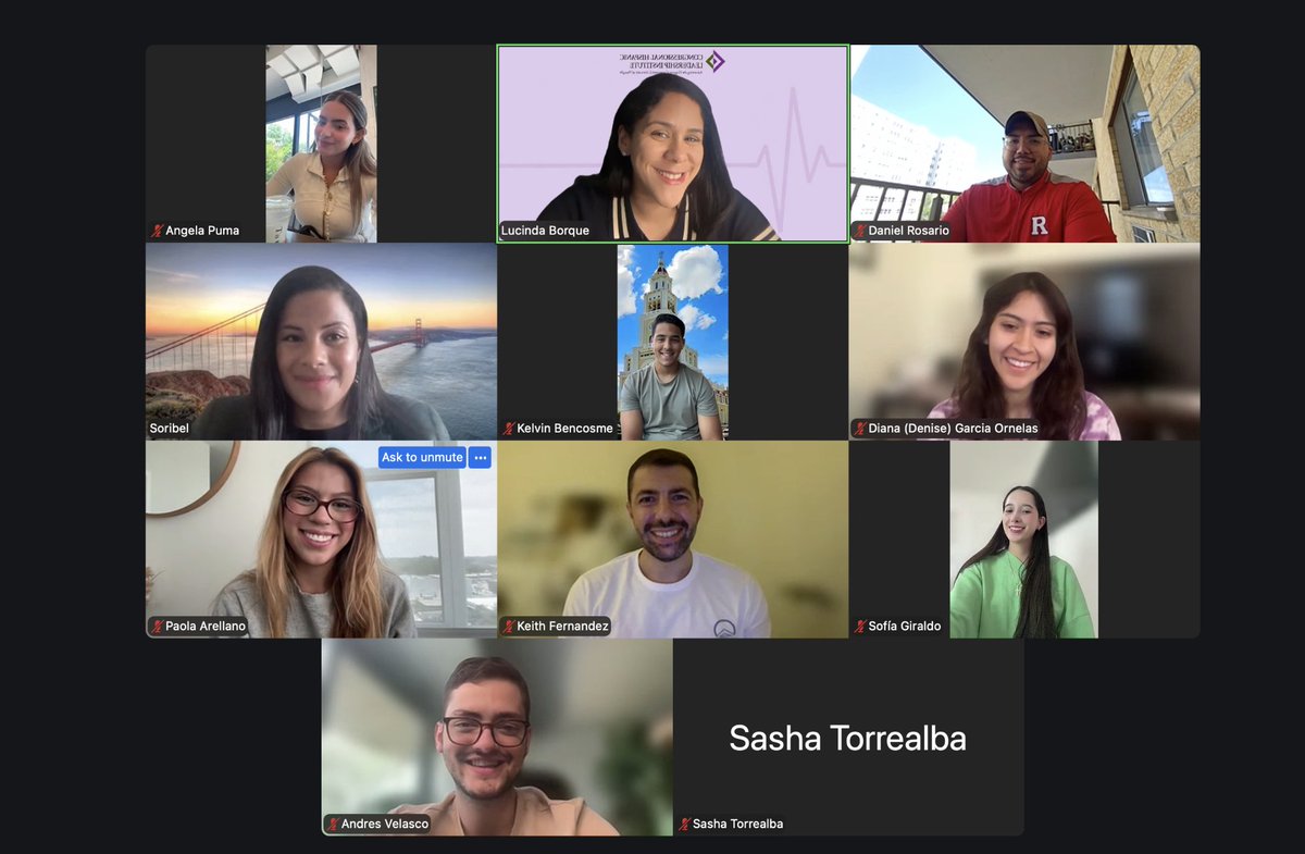 TheCHLI's tweet photo. The CHLI Alumni Association recently held a Virtual Alumni Cafecito with 12 alumni that featured @cryptolisbeth (CHLI Alumna, Class of 2011) sharing insights on AI and its use for professional development.

Thank you Soribel Feliz for sharing your insights and expertise with CHLI's alumni community!