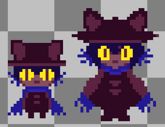 Centauriin's tweet photo. 1st attempt of respriting niko with same colors 

#oneshot #oneshotgame https://t.co/baiNlyVFhM