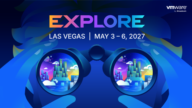 vExpert's tweet photo. Save the Date for VMware Explore 2027 | Broadcom is excited to announce that VMware Explore 2027 in Las Vegas is moving to the new spring dates of May 3 – 6, 2027, hosted at the premier Resorts World Las Vegas. https://t.co/6fRmDHGfMd https://t.co/ODTehDvx1w