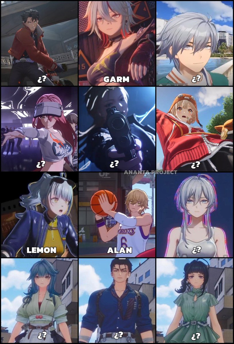 AnantaProjectM's tweet photo. ⭐ Lista de personajes de Ananta ⭐
============================

Por ahora, aquí podemos ver los personajes que "posiblemente" sean jugables, de los que no se conoce el nombre al final podrían ser solo NPC pero inicialmente ya tenemos muchos personajes con los que podríamos jugar ❤️

¿Cuál es su favorito?

#ananta #game