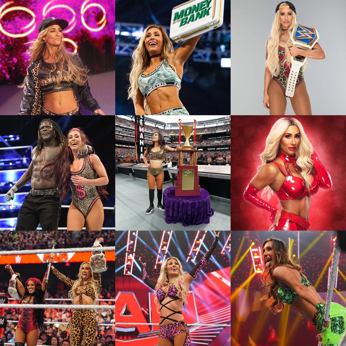 womenstitless's tweet photo. one of the most iconic women wrestlers ever! performed great in every department who fitted any role given &amp; was a reliable worker on the roster. we’ll never see another well rounded talent like carmella again https://t.co/q0PVvVPbez