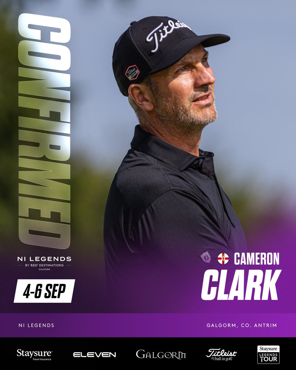 euLegendsTour's tweet photo. Two to watch on home soil 👀

Cameron Clark and Damian Mooney are flying the flag for Northern Ireland at NI Legends this week.

Register for FREE tickets: https://t.co/WU52qfzKbz

#StaysureLegendsTour #NILegends https://t.co/toKcGAwPG7