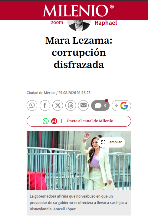 UnsortedMx's tweet photo. 🚨 @MaraLezama : SÓLO LE IMPORTA EL DINERO PARA ELLA. Su ambición en insaciable.
https://t.co/J9R98WMz1r https://t.co/YUf2dH2o1d