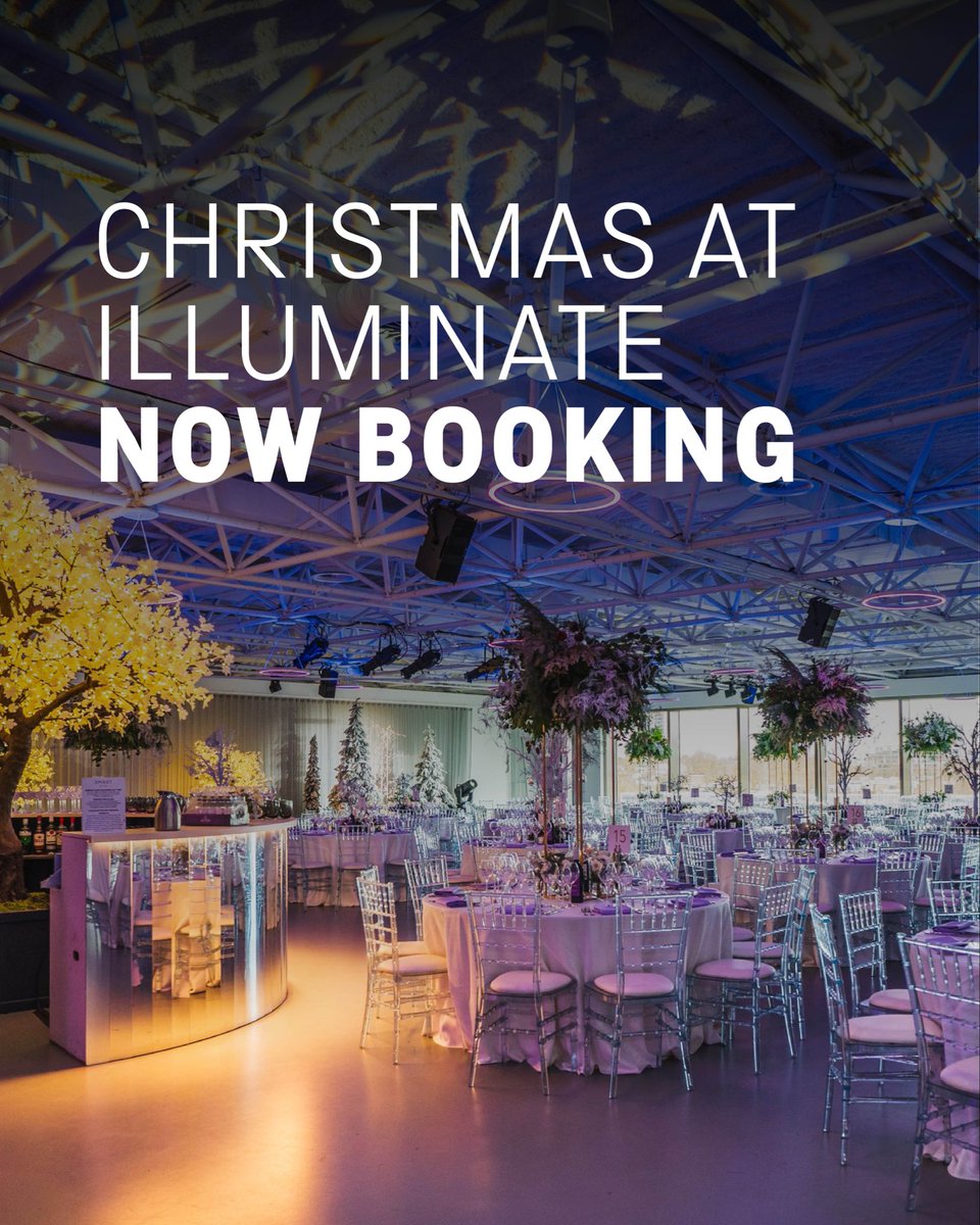 SCM_Events's tweet photo. One minute you're enjoying the August bank holiday, the next you're planning the Christmas party!  At Illuminate, festive celebrations come with sunset views across London, cocktails as the city lights come alive and a dancefloor waiting long after dark. Enquire now! https://t.co/qMhDOe6HRi