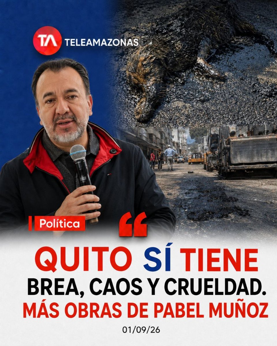 JoseColmenaresJ's tweet photo. @relicheandres Quito Sí genera caos y muerte en cada obra. Las ratas invaden mientras los perros huyen. @Pabelml https://t.co/lFQ4N9Aj9p