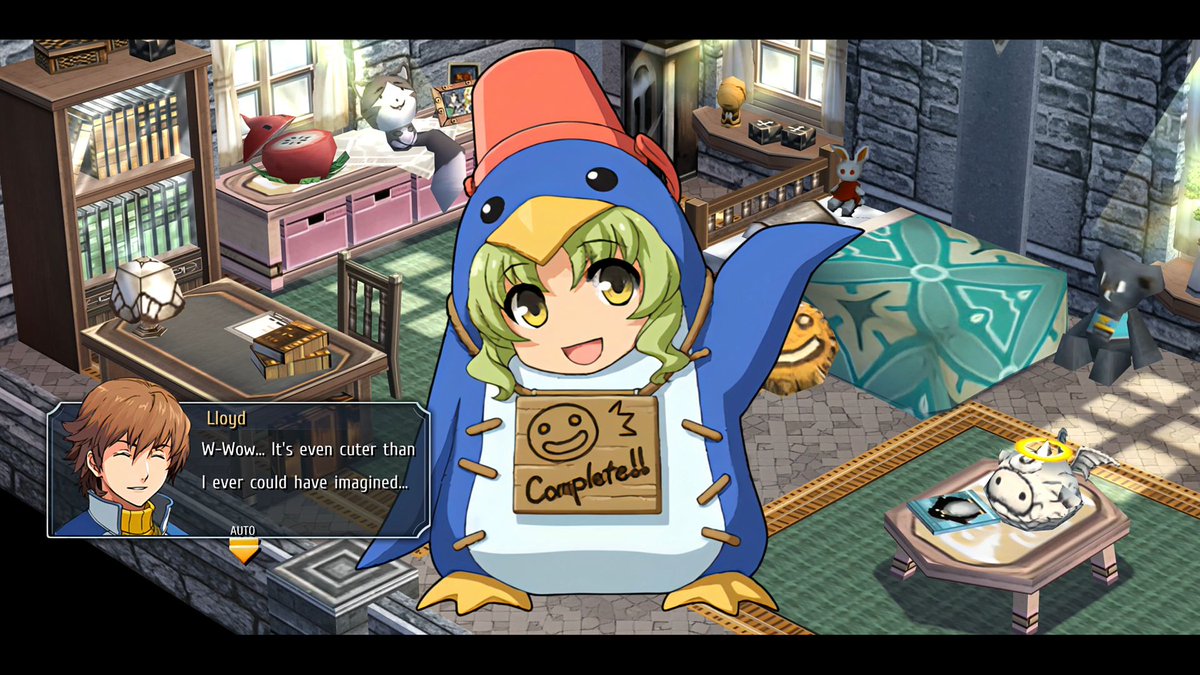 NISAmerica's tweet photo. KeA is too cute!! #TrailsfromAzure https://t.co/rPPnRfl2AN