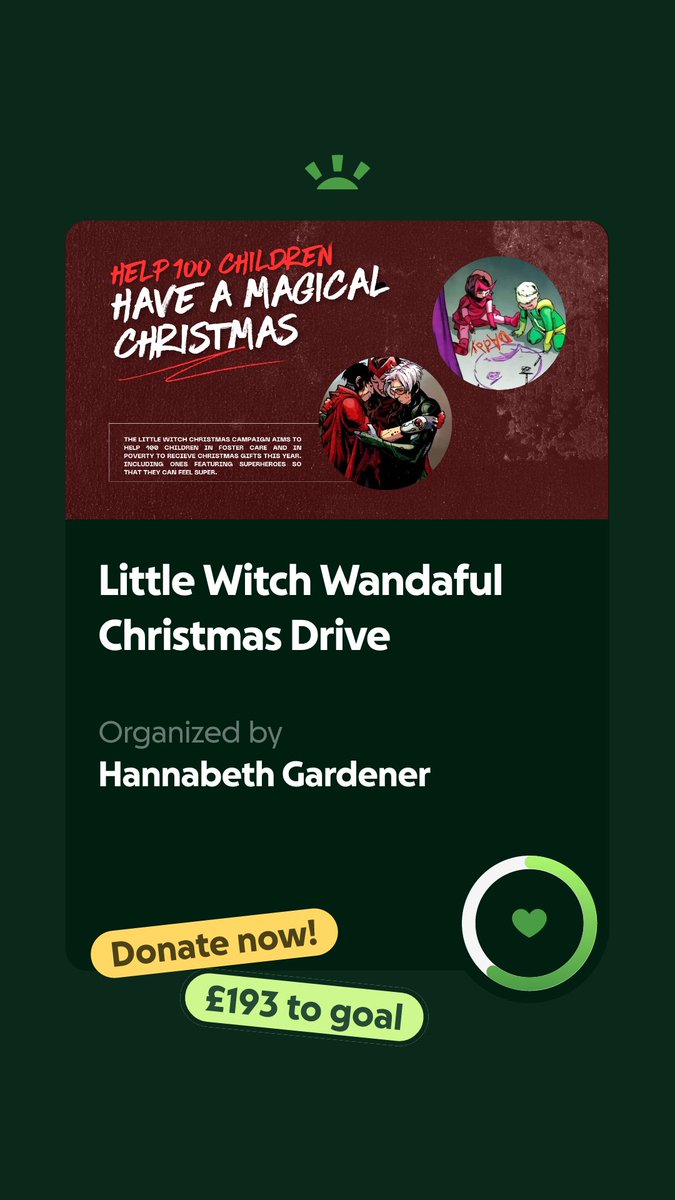thewandaverse's tweet photo. while you guys are here, i’m trying to help 100 children in poverty and foster care get christmas presents this year. you can donate via gofundme or buy from the amazon wishlist. https://t.co/4hPR9BAGcJ https://t.co/IivgAR0Hc6