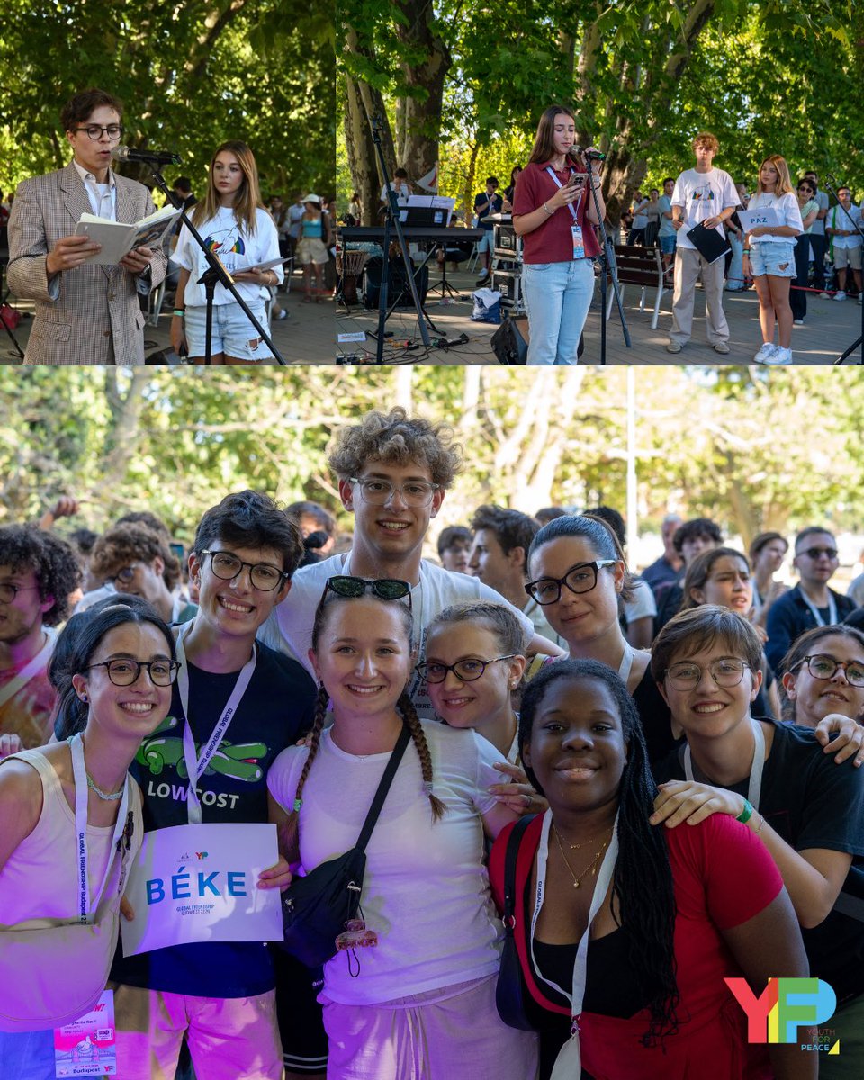 gxlapace's tweet photo. Auguri per la festa del Santo Egidio in questo #1settembre di ritorno dal #GlobalFriendship di #Budapest2026 con 1000 @gxlapace di @santegidionews. Che la forza gentile dell’#amicizia possa cambiare il #mondo e costruire la #pace! https://t.co/eRMxi8nft8