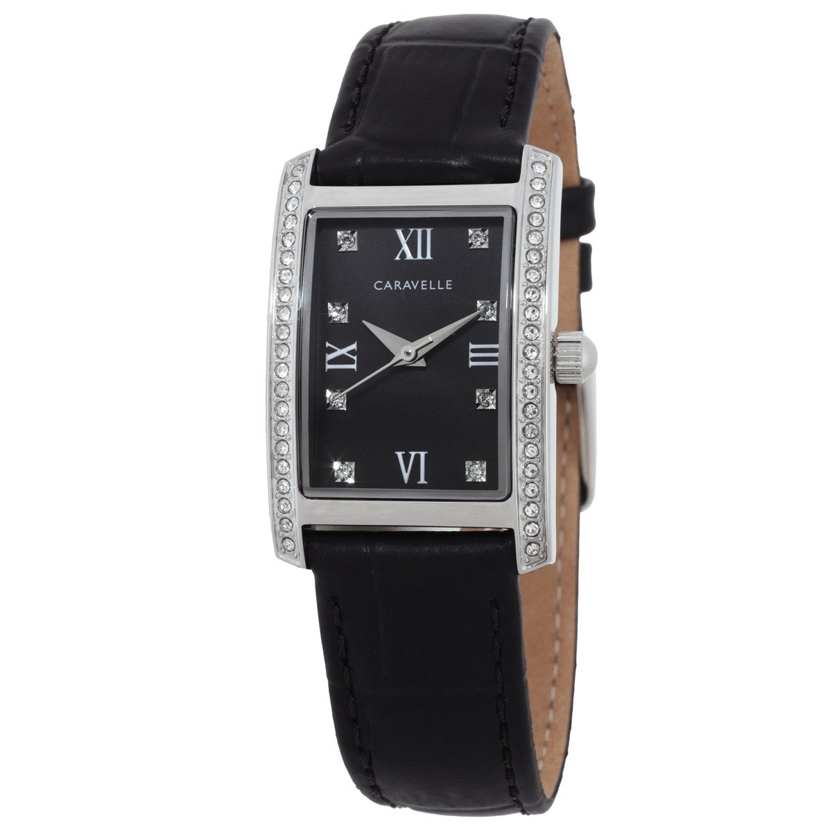 god_swayy's tweet photo. LADIES😍😍
CARAVELLE  BY BULOVA 
QUARTZ DIAMOND CRYSTAL BLACK LEATHER WATCH
🚨¢2300
☎️0242375533 https://t.co/8owqL27CxC