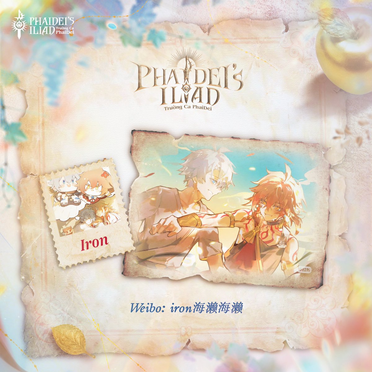 PhaiDeisIliad's tweet photo. ☀️ Artists Spotlight 🍷

Welcome to the epic journey of PhaiDei, @PorlarisArt &amp; Iron. With countless captivating ways of telling stories through art, together, we shall weave an immortal epic of PhaiDei, destined to last forever.

#phaideiitabooth #phaideisiliad https://t.co/wK3CVB5LJ0