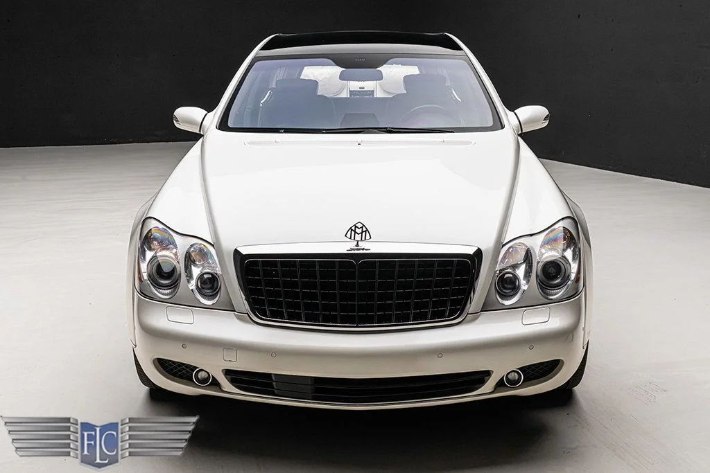 duPontREGISTRY's tweet photo. Few cars make the case for being driven quite like the Maybach Landaulet.

Its defining feature is the retractable roof above the rear compartment, opening the passenger space to the sky while the chauffeur remains beneath a fixed roof. This 2009 example pairs Antigua White Metallic with Aspen White leather and shows 22,816 miles.

Now available on https://t.co/c4t02oj3wY
Visit the link in bio to view the full listing.

#Maybach #MaybachLandaulet #LuxuryCars #CollectorCars #CarsForSale