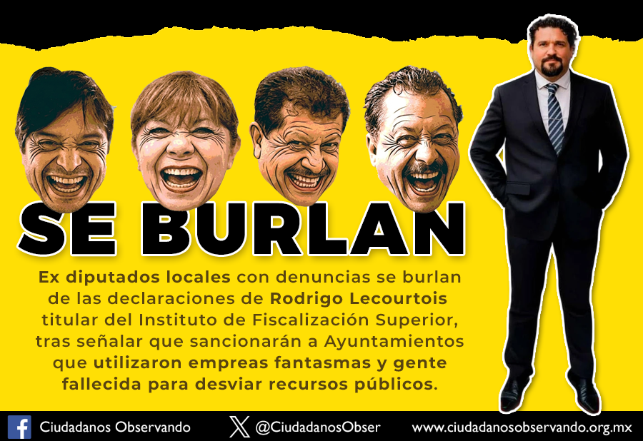 CiudadanosObser's tweet photo. Ex diputados locales de #SLP con denuncias, se burlan del titular del IFSE Rodrigo Lecourtois López.
https://t.co/2ZUc6qKOQS https://t.co/fMXfIpk0Qi