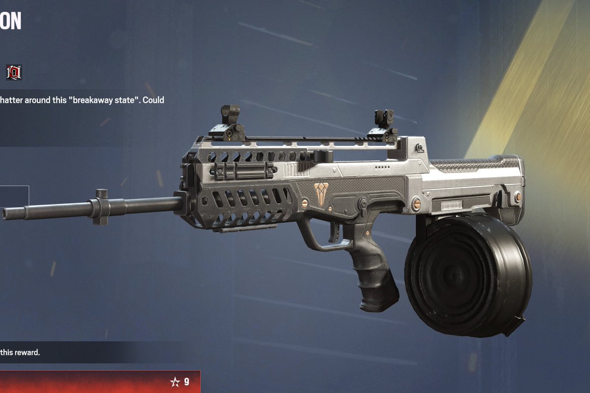 VarsityGamingTV's tweet photo. Maybe I just like wacky skins too much, but a lot of these Battlepass skins seem so lackluster.

The UMP one was especially disappointing, almost feels like an alpha pack common with an "animated" stopwatch attached to it.

At least Zofia and Castle uniforms are cool. https://t.co/LqqZ4I72gY