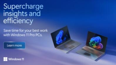 bluedeltatech's tweet photo. What insights could your team uncover with AI built into PCs? 🤖 Copilot+ PCs on Windows 11 Pro deliver AI-driven efficiency and smarter workflows. DM me to talk through what that could look like for your business. @Windows @Copilot https://t.co/pc3EGvhWVl