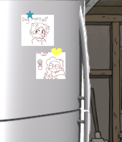 RickMF194's tweet photo. @neptneso Morty wont have to go to picture day at this rate, fantastic time saver and also art, thank you, to the fridge it goes https://t.co/7o5MdRkdKc
