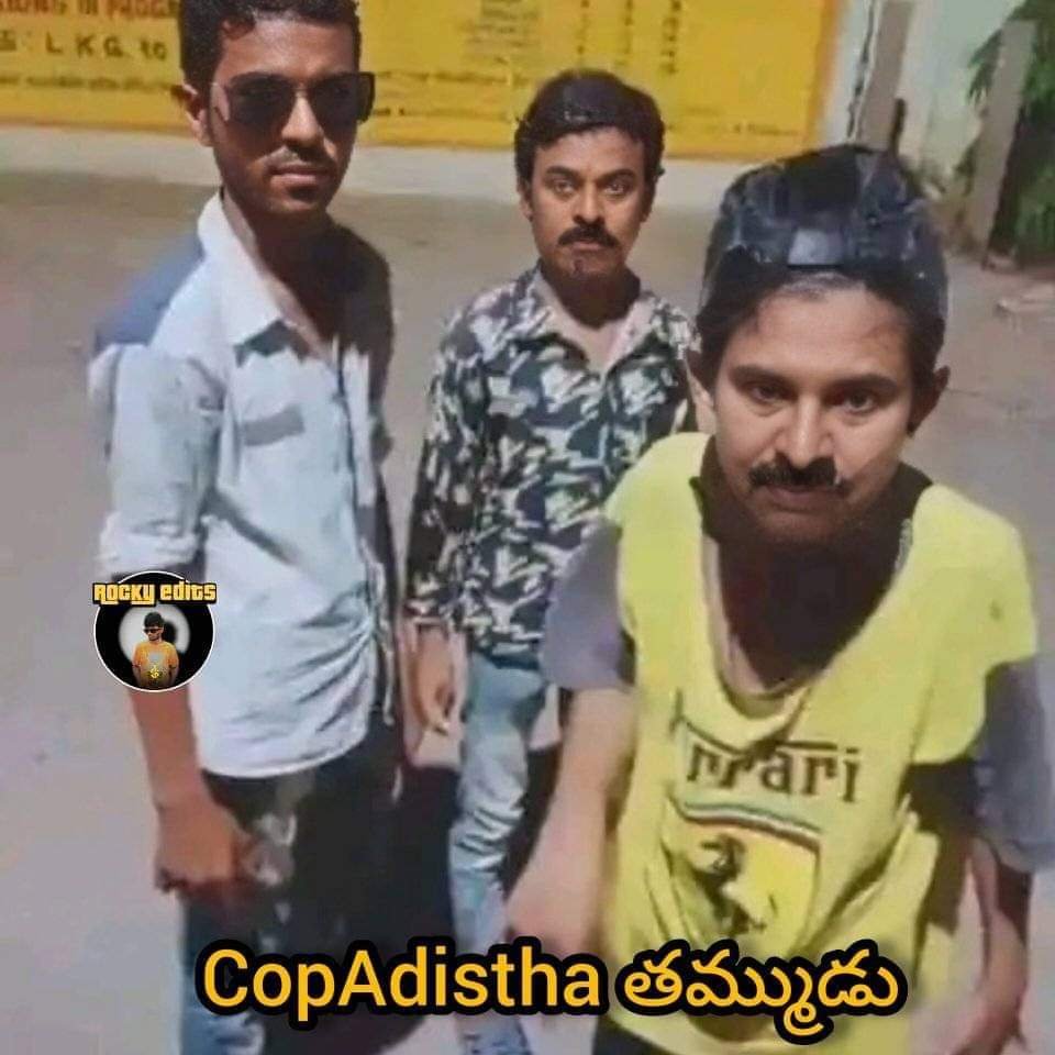 LugerReddy's tweet photo. @RohitNaiduPatnm @PawanKalyan Cop 🤣🤣🤣 https://t.co/tnrIfRtkWX