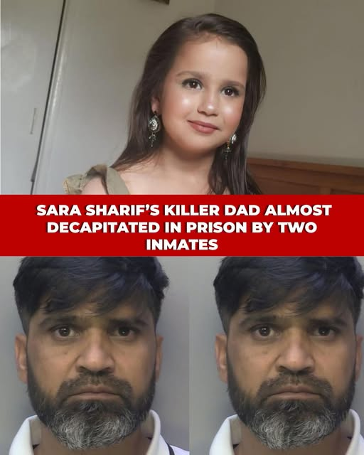 ImtiazMadmood's tweet photo. Two prisoners tried to decapitate Sara Sharif's killer Pakistani dad behind bars. He is serving time for murdering his 10-year-old daughter.

What are your thoughts on this prison attack? https://t.co/gvkQuQ9aVD