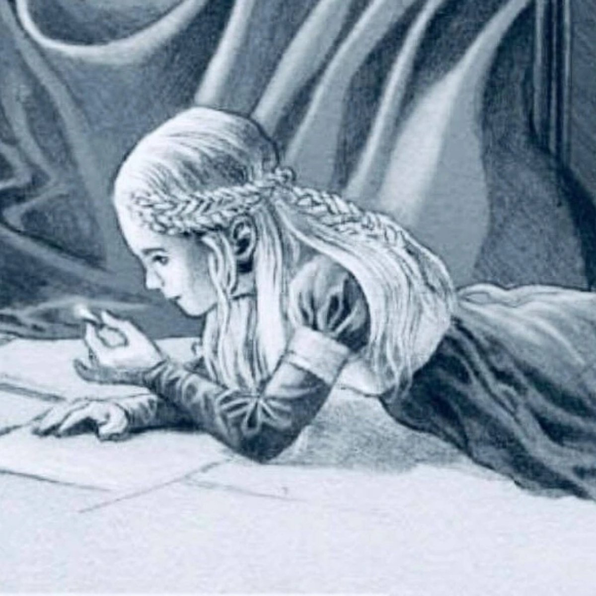 kendallgrl's tweet photo. jaehaera is also described as behaving younger than her age. these two children were so traumatized by the war caused by their parents that they both got stuck in a younger mental state. they were perfect mirrors of each other, and i wish the book had developed more in to them. https://t.co/U9tWyHdKNy