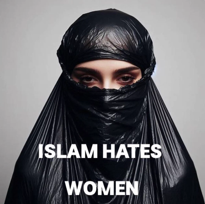 laurie_pearl's tweet photo. Do you have any doubt that Islam hates Women? https://t.co/aVPbAqIE3q