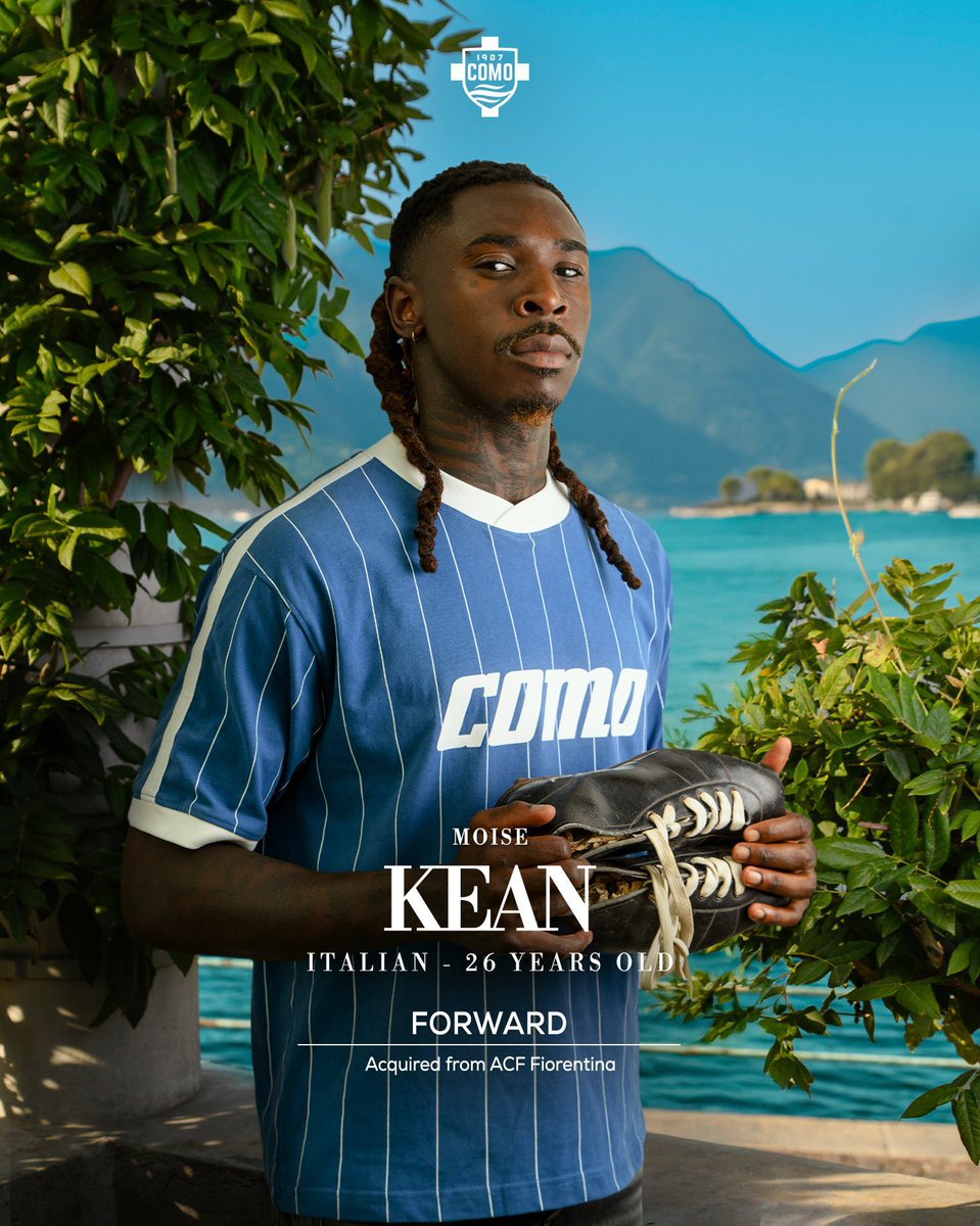 lnstantFoot's tweet photo. 🚨OFFICIEL ! MOÏSE KEANE S’ENGAGE AVEC COME ! 💙🤍🇮🇹 

Prêt de 10M€ + obligation d’achat de 30M€. https://t.co/ihOcScRopH