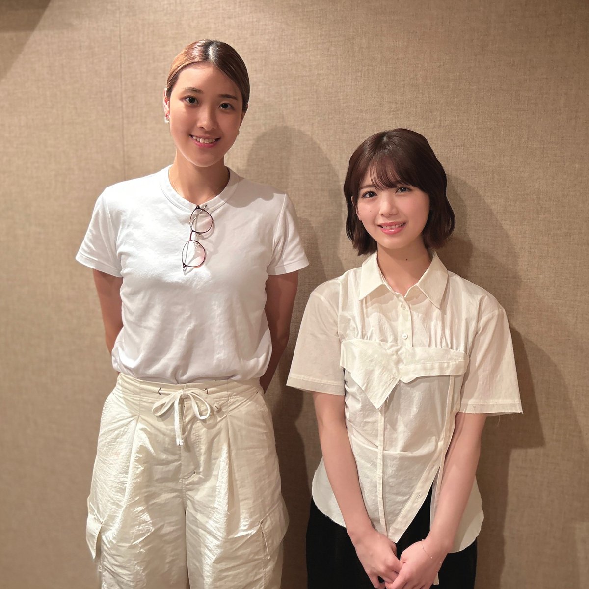 TokyoSpeakeasy's tweet photo. ＜TOKYO SPEAKEASY＞

今夜のお客様は
プロバレーボール選手 #佐藤淑乃 さんと
乃木坂46 #筒井あやめ さんでした✨

今回の対談のアーカイブ配信はございません。
#radiko タイムフリーでのみお楽しみいただけます。
📻https://t.co/IbLrEZXkOA

#乃木坂46 #speakeasy #TOKYOFM https://t.co/DmM6njXtgg