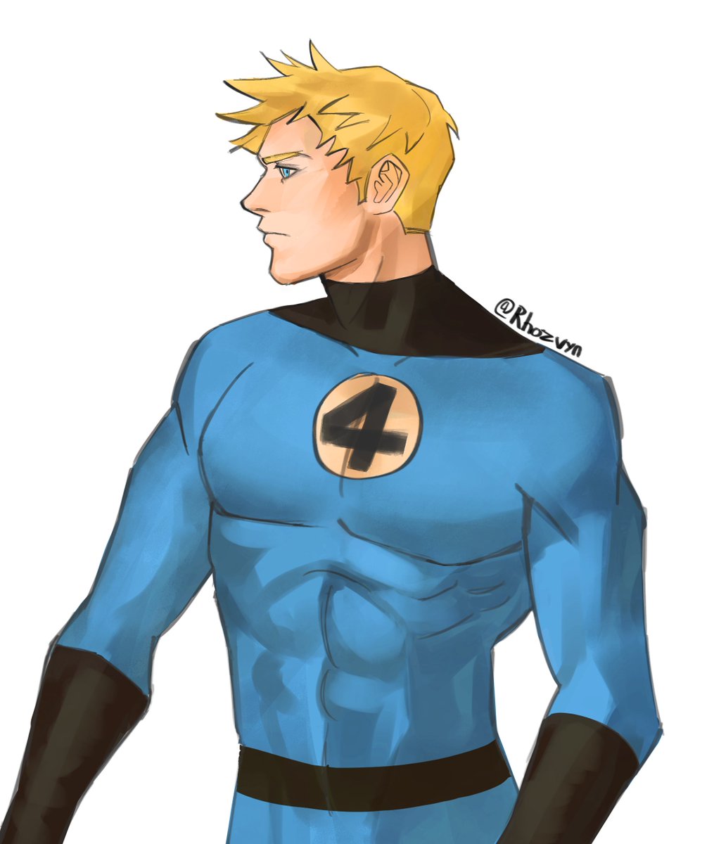 Rhozvyn's tweet photo. Drawing #JohnnyStorm daily until he gets his first legendary in marvel rivals 

Day 1

#fantasticfour https://t.co/VIHpETZsuY