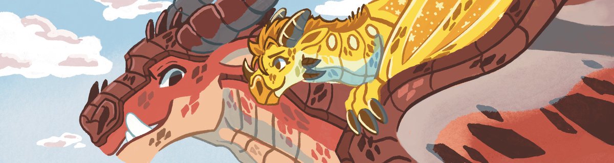 george_scribble's tweet photo. Clay and Sunny Bookmark 🐉
https://t.co/2nntm2MEuX
#Clay #Sunny #WoF #WingsofFire #Mudwing #Nightwing #Sandwing #Dragons #artprint https://t.co/8WcXNGxHVX
