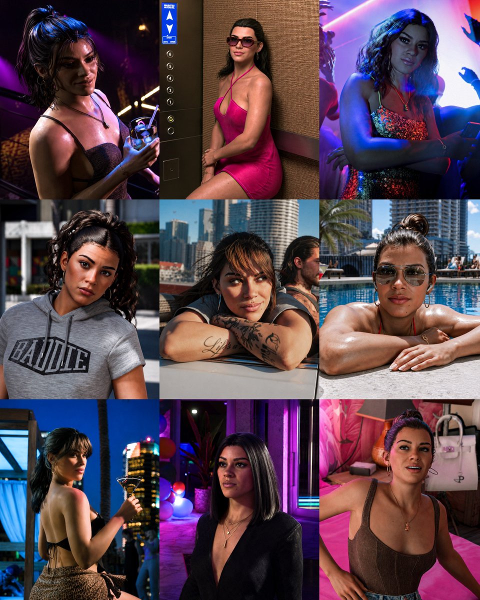 GTA6Stories's tweet photo. Lucia Caminos is stunning in every single shot.
GTA 6 already looks iconic. #GTA6 https://t.co/p5KsHUb3c7