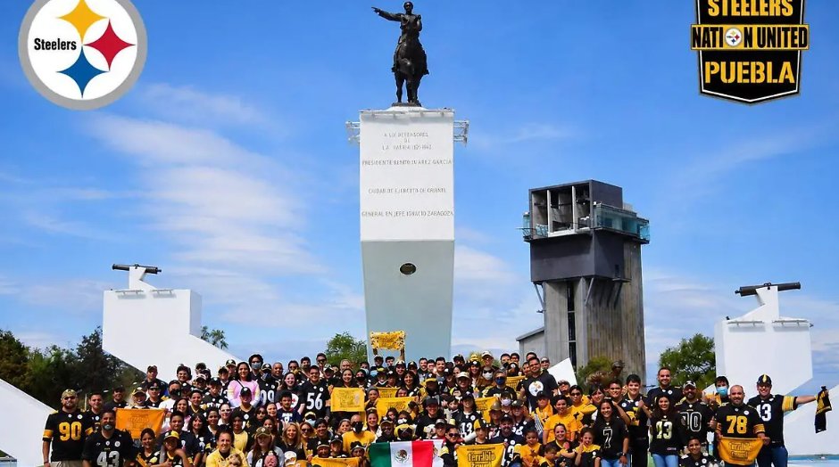 elsoldepuebla1's tweet photo. ¡Saquen las Toallas Terribles! Steelers Nation pintará de negro y oro a Puebla.
https://t.co/UILuFn3jGN https://t.co/KlVDewBpMx