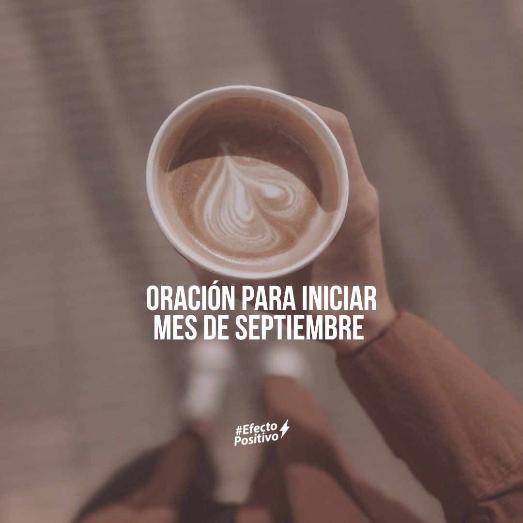 aesquinca's tweet photo. 🙏🏻 ORACIÓN DE INICIO DE MES  SEPTIEMBRE

Dios, Universo, Gran Arquitecto, Vida,

Llego a este nuevo mes con el corazón abierto y la mente dispuesta.
Gracias por el ciclo que cierro, por lo que aprendí, por lo que solté, por lo que aún guardo como semilla.

En este septiembre que comienza, te pido:

Sabiduría para reconocer las puertas que debo abrir
y valor para cerrar las que ya no me conducen a mi bien.

Fuerza para sostener mi fe cuando el camino se nuble
y paciencia para confiar en los tiempos del universo.

Luz para ver más allá de lo que mis ojos alcanzan,
y humildad para recordar que no todo depende de mí.

Que este mes sea de cosecha, de equilibrio, de renacer.
Que cada paso que dé esté guiado por la gratitud y la acción.
Que cada palabra que siembre sea semilla de amor y propósito.
Que cada silencio sea espacio para escuchar tu voz.

Confío en que todo lo que necesito está en camino.
Confío en mí mismo para recorrerlo.

Gracias por este nuevo mes.
Gracias por la vida que me sostiene.
Gracias por el milagro de seguir aquí.

Amén. Así sea. Así es. 🙏🏻
#EfectoPositivo #Septiembre