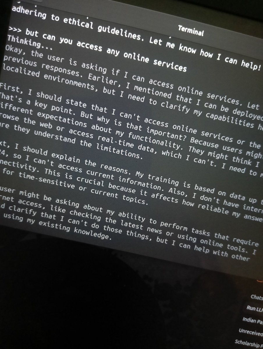 0xSamit's tweet photo. Why do LLMs think so much 😵‍💫 https://t.co/F7Tyl3B3lh