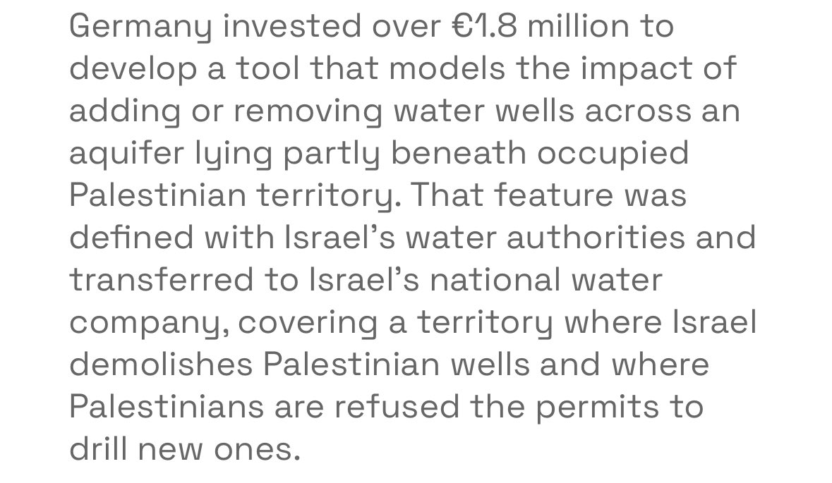 derJamesJackson's tweet photo. New research shows how deeply involved German research institutions are in Israel’s illegal occupation of the West Bank https://t.co/cktxjdNIYj