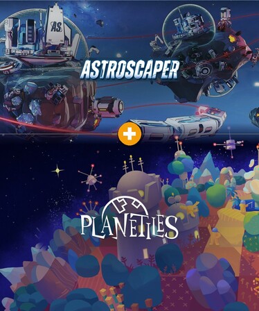 AstroScaperGame's tweet photo. Step 1: turn a barren planet into a thriving world.
Step 2: do it again, but this time on an asteroid. 🪐
Thanks to @MythicOwlGames
Planetiles × AstroScaper are now available together in the Cozy Space Colonies Steam bundle! 🚀
#steambundle #indiegames #planetiles https://t.co/tFnbX2NPSi