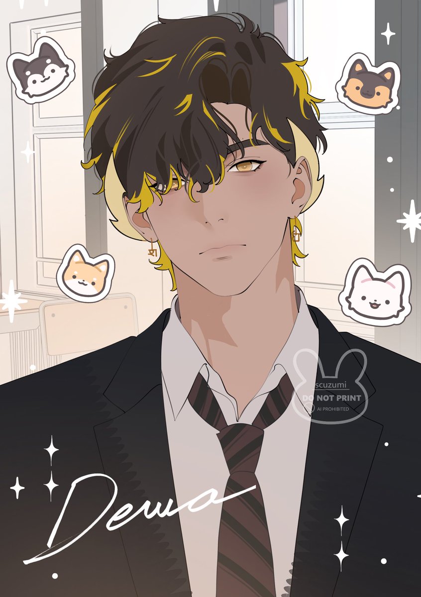 scuzumi's tweet photo. [College Crush pt. 1] 
#pandavva boys edition!  (˵◝ ⩊ ◜˵マ 

#artjuna #pourtraitsagara #bimajinasi https://t.co/xlg0WHOGDX