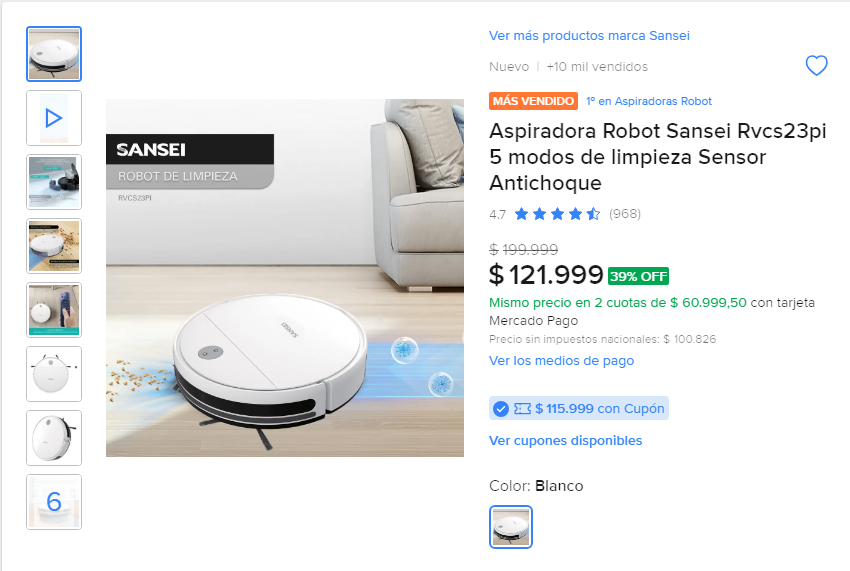 SoloPrecioApp's tweet photo. Un detalle extra, recuerden que si ven un precio ejemplo: $200.000 Al entrar puede tener cupon automatico del cyberfest y se ahorran bastante mas, dejo un ejemplo. Está menos e incluso tiene cupon de $6000 OFF. 

Cambian rápido los precios según si vende o no el vendedor. https://t.co/nYlc8KBoZ2