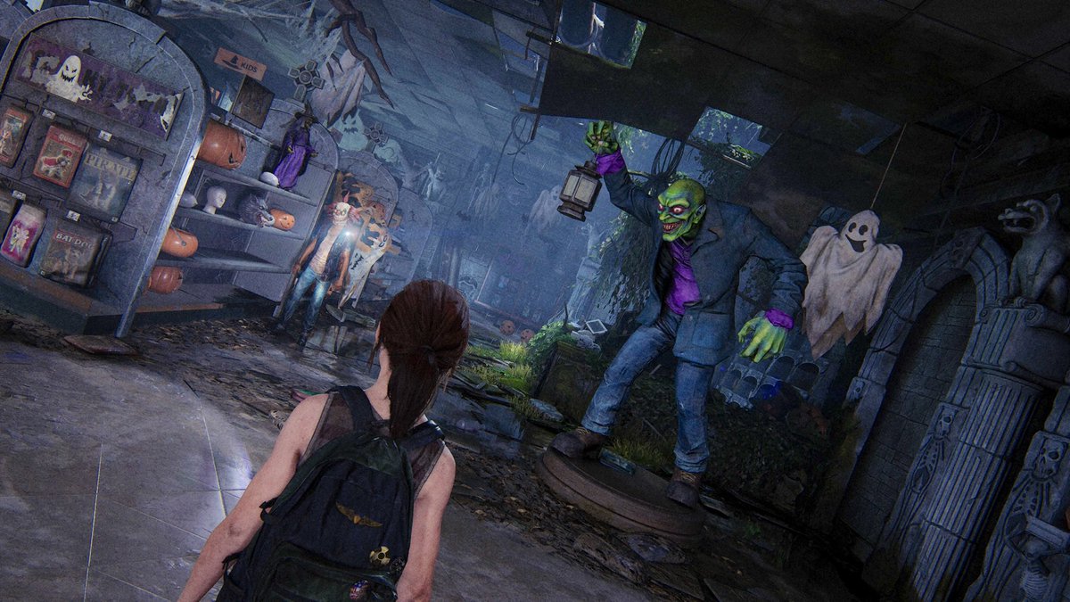 Phyrthian's tweet photo. Casi me pierdo esta maravilla... Menos mal que me dio por jugar Left Behind antes de la Parte II 🎃 https://t.co/QcQXGgji7t