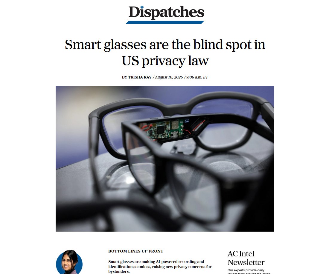 louisyagera's tweet photo. @RealityCreation Smartglasses make anti-surveillance laws in the US "de facto" ineffective. As each user is effectively a surveillance unit https://t.co/sNquwhSTMY