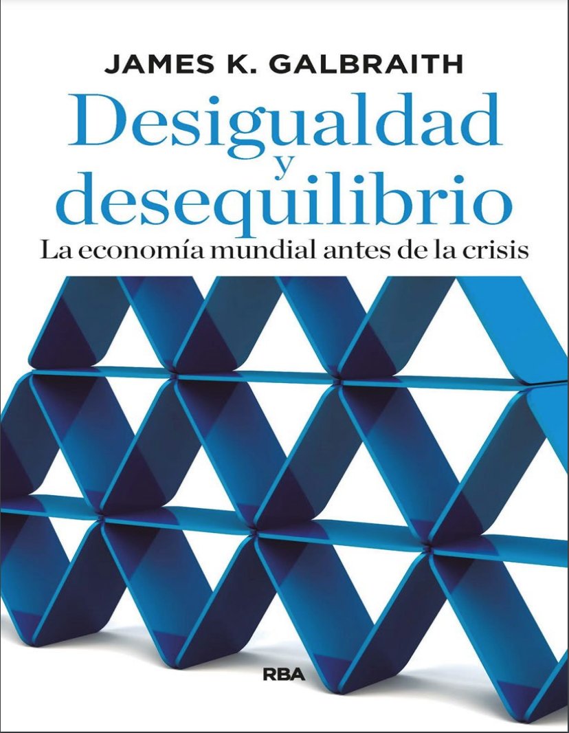 CRG_Mx's tweet photo. En Desigualdad y desequilibrio, James K. Galbraith examina la desigualdad económica desde una perspectiva que cuestiona las explicaciones basadas únicamente en las diferencias individuales de ingresos. Su análisis destaca la relación entre estructuras productivas, mercados laborales, instituciones y distribución del ingreso, mostrando que la desigualdad responde a procesos económicos y sociales más amplios. Una obra relevante para comprender cómo los desequilibrios de la economía contemporánea se traducen en patrones persistentes de concentración y desigualdad.
Descarga: https://t.co/hizIGTywbf
#JamesKGalbraith #Desigualdad #Economía #DistribuciónDelIngreso #DesigualdadEconómica #EconomíaPolítica #PolíticaPública #CienciaPolítica #DesarrolloEconómico