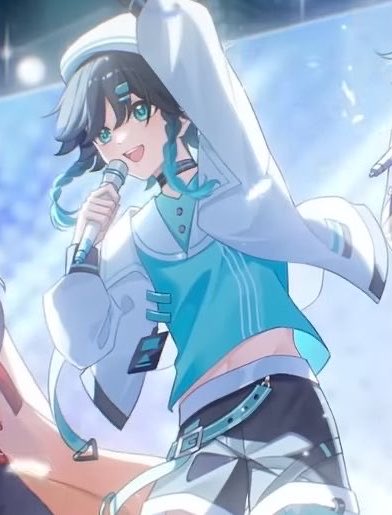 700kdpr's tweet photo. how venti manages 2 pull off all his hoyofair outfits so well needs 2 be studied https://t.co/l8TQglNJK9