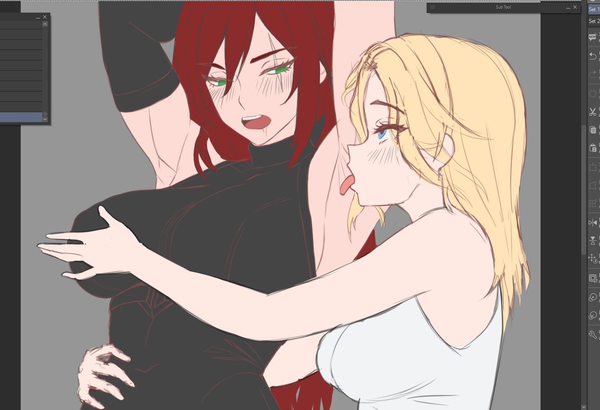 99Violet_Artist's tweet photo. WIP - Katarina x Lux new League of legends pits licking yuri :)

Final version contain dialogs https://t.co/KVwdiQ5ucK