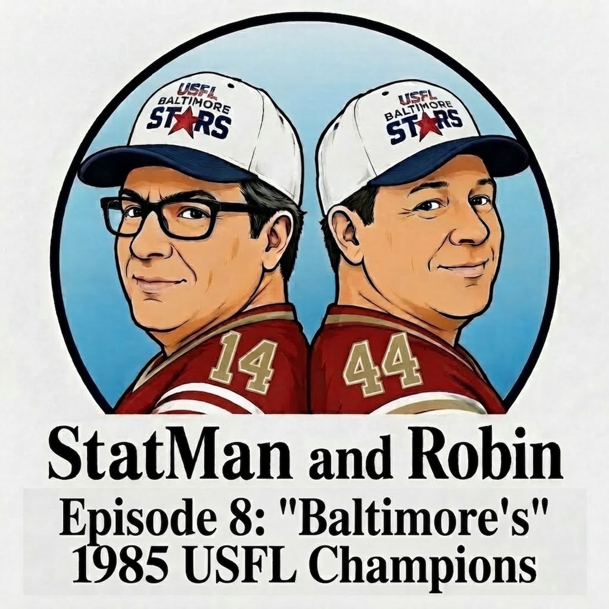 BaltSportsStory's tweet photo. In 1985, the defending USFL champion Philadelphia Stars moved to Baltimore. They didn't quite make it but kept the name and defended their title. Join us for the strange story of the 1985 "Baltimore Stars." #1985 #Baltimore #USFL #Stars https://t.co/hC7wr3HrCF https://t.co/zOSDO1ZudO