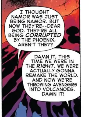 taurvinn16561's tweet photo. @Flamencoemoji @Sexxy6lack @not_ronie @diorlyems Emma was under the influence of the Phoenix Force, which, according to the new retcon, is Jean. So Jean sexually assaulted Emma by influencing her mind and making her cheat on Scott with Namor. https://t.co/WRb72yMyym