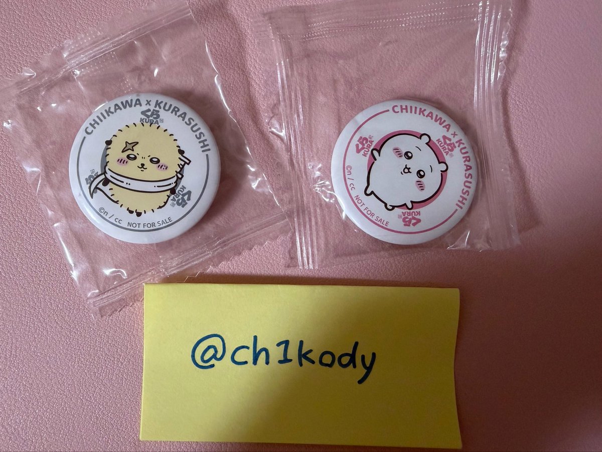 ch1kody's tweet photo. 《交換》
ちいかわ くら寿司 びっくらポン
··········································⟡.·*.
🎀譲
画像1
🎀求
・ちいかわ くら寿司 ﾏｸﾞﾈｯﾄ
    ﾓﾓﾝｶﾞ>ちいかわ・ﾊﾁﾜﾚ>ｳｻｷﾞ
・異種 古本屋さん、ﾓﾓﾝｶﾞ

検索からの方も歓迎です

お気軽にお声掛けください(՞ o̴̶̷̤  ̫ o̴̶̷̤ ՞) https://t.co/37DR8O5I9q